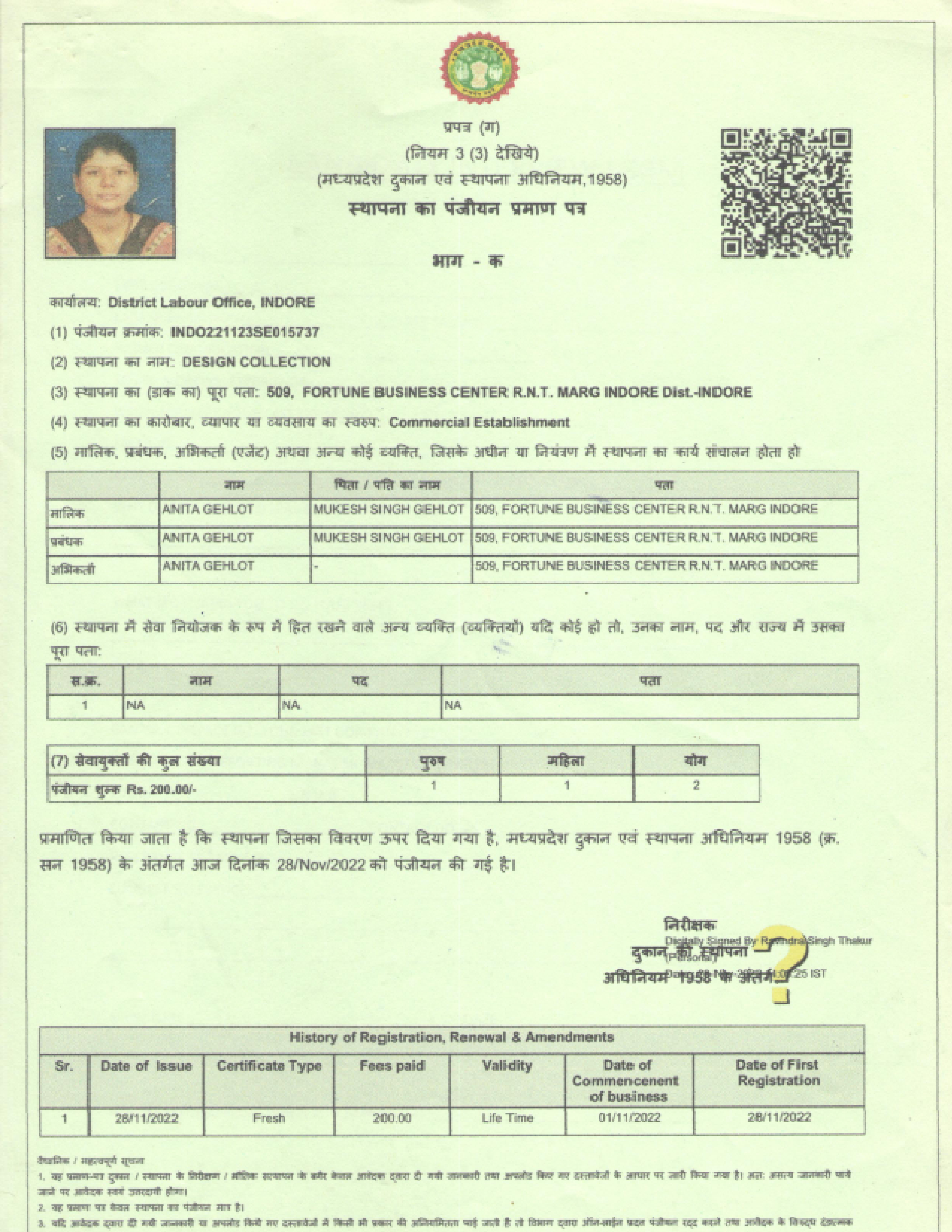 Gumasta Licence