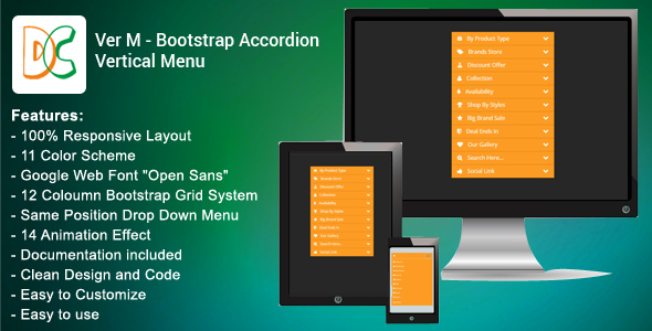 DC - Vertical Responsive Mega Nav Menu V1.0