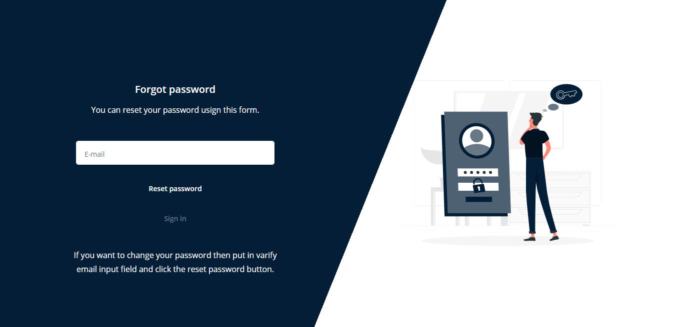Forgot Password 